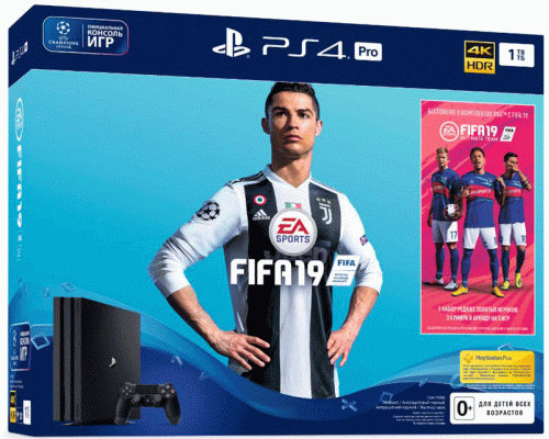 Sony PlayStation 4 Pro 1Tb + FIFA19